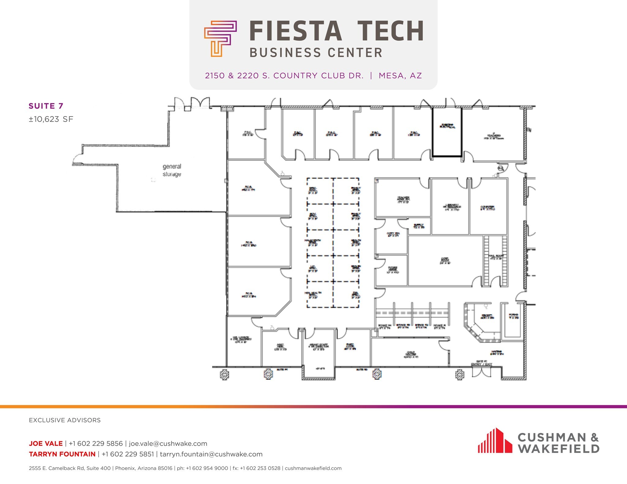 2150 S Country Club Dr, Mesa, AZ for lease Site Plan- Image 1 of 2
