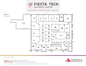 2150 S Country Club Dr, Mesa, AZ for lease Site Plan- Image 1 of 2