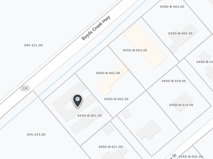 821 Boyds Creek Hwy, Seymour, TN for sale - Plat Map - Image 3 of 6