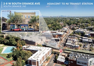 2-8 W South Orange Ave, South Orange, NJ - Aerial map view
