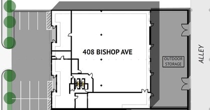 408 Bishop Ave, Richardson, TX for lease Site Plan- Image 1 of 1