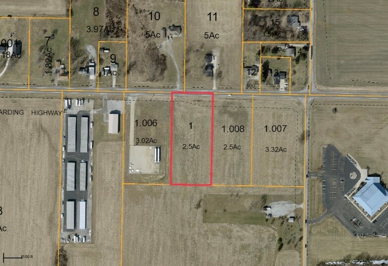 4786 Harding Hwy, Lima, OH à vendre - Aérien - Image 2 de 2