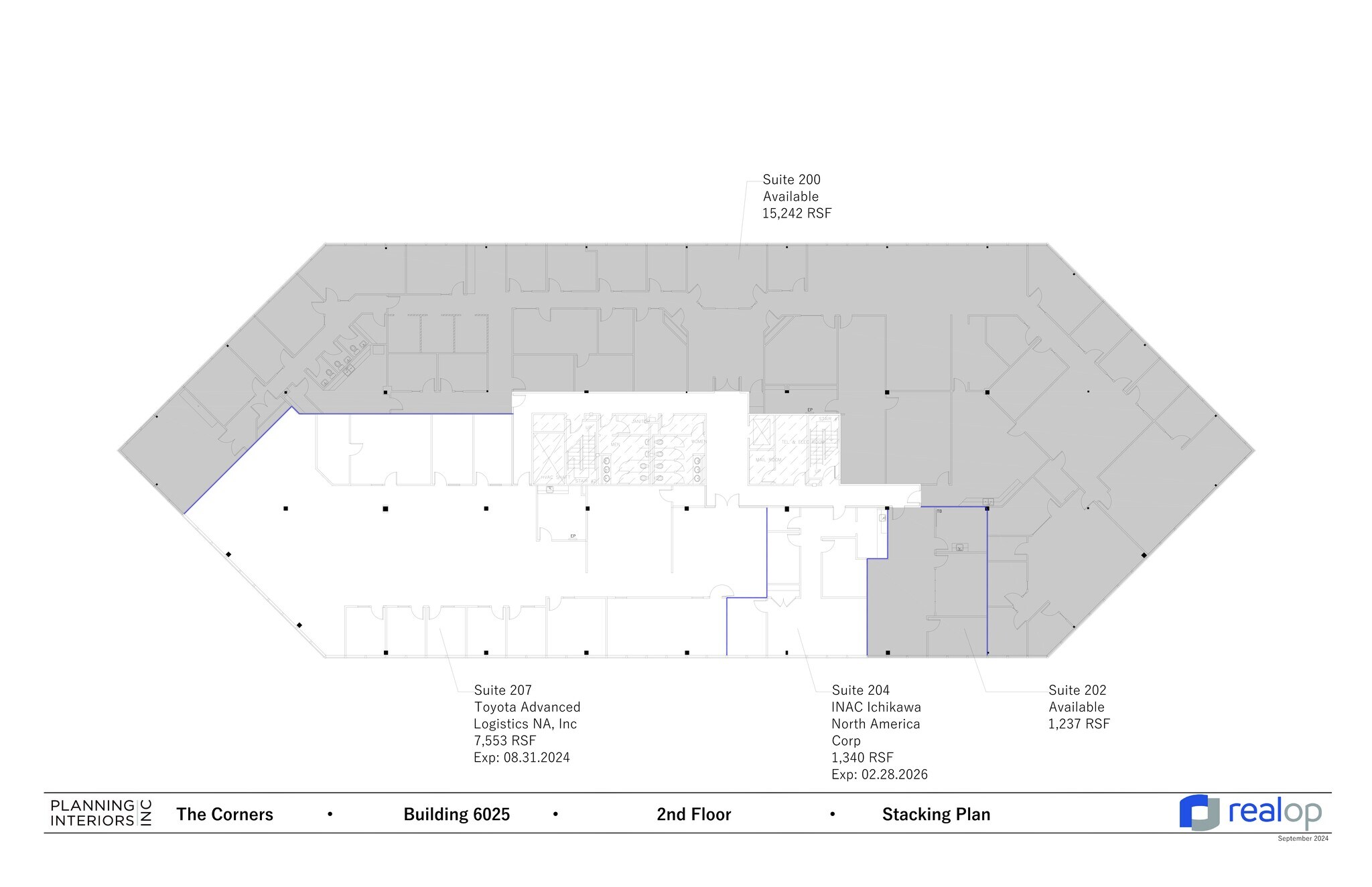 6025 The Corners Pky, Peachtree Corners, GA for lease Site Plan- Image 1 of 1