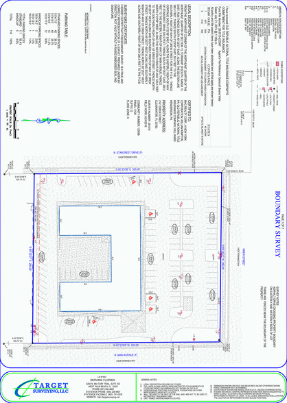 2141 Drew St, Clearwater, FL à vendre - Plan de site - Image 1 de 1