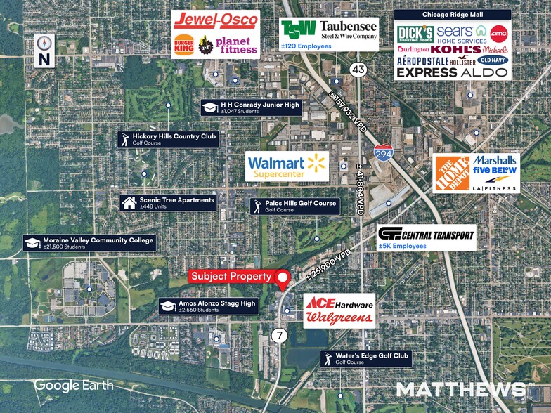 10926 Southwest Hwy, Palos Hills, IL for sale - Building Photo - Image 3 of 3