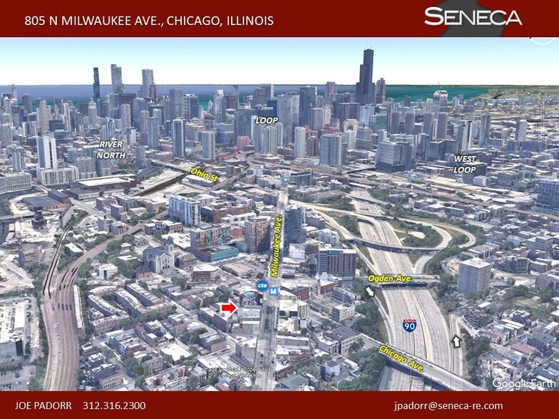 805 N Milwaukee Ave, Chicago, IL à louer - Photo du bâtiment - Image 2 de 9