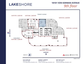 18101 Von Karman Ave, Irvine, CA for lease Floor Plan- Image 1 of 1