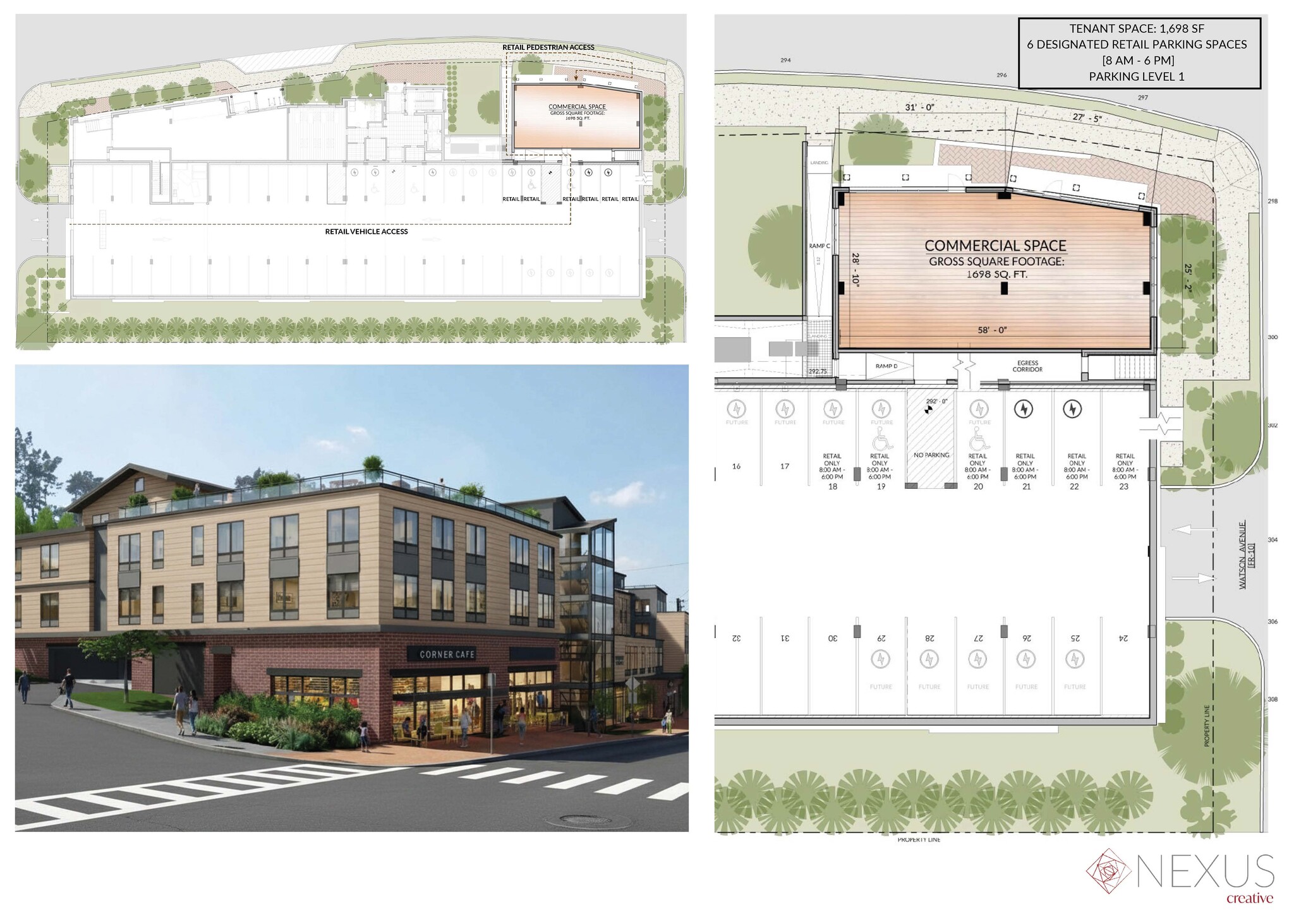 136 Croton Ave, Ossining, NY for lease Site Plan- Image 1 of 3
