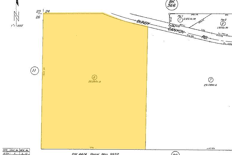23201 Bundy Canyon Rd, Wildomar, CA for sale Plat Map- Image 1 of 9