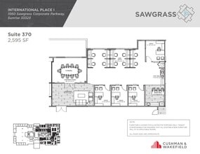 1560 Sawgrass Corporate Pkwy, Sunrise, FL for lease Floor Plan- Image 1 of 1