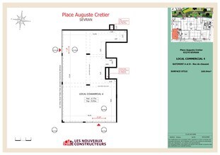 7 Place Auguste Crétier, Sevran for lease Floor Plan- Image 2 of 2