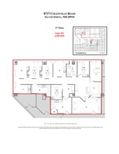 8737 Colesville Rd, Silver Spring, MD for lease Site Plan- Image 1 of 1