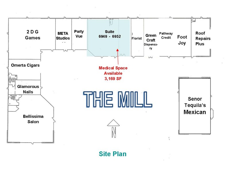 6915-6971 E 71st St, Tulsa, OK à louer - Plan de site - Image 3 de 20