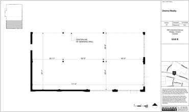 590-650 Industrial Ave, Ottawa, ON for lease Floor Plan- Image 1 of 13