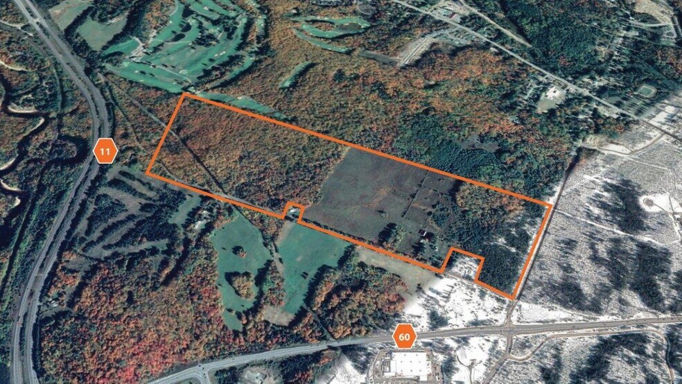 592 Golf Course Rd, Huntsville, ON for sale - Aerial - Image 1 of 1