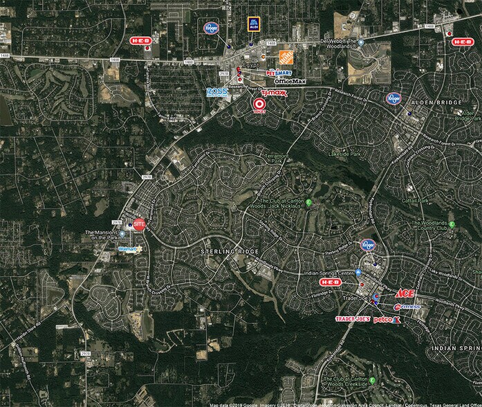 9955 Woodlands Pky, The Woodlands, TX à louer - Aérien - Image 3 de 7