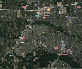 9955 Woodlands Pky, The Woodlands, TX - AÉRIEN Vue de la carte - Image1