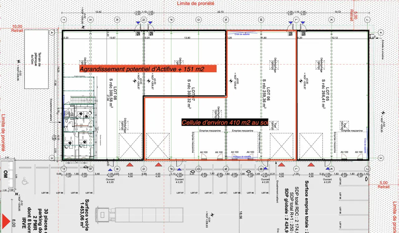 Saint-Vulbas, Ain 01150 - Unité Lot 1 -  - Plan d’étage - Image 2 of 4