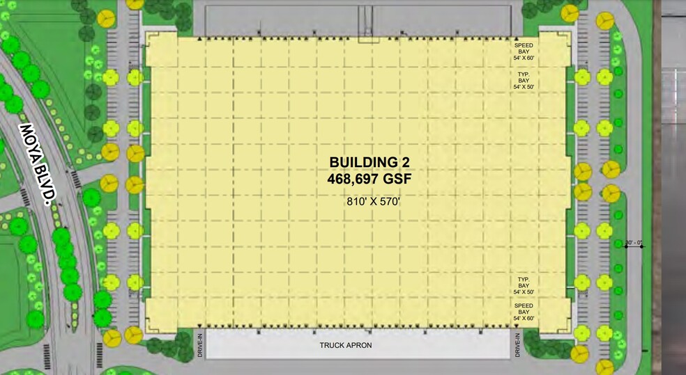 13000 Moya Blvd, Reno, NV à louer - Plan de site - Image 3 de 4