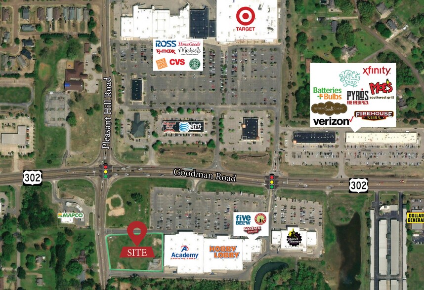 6890 Pleasant Hill Rd, Olive Branch, MS à vendre - Aérien - Image 1 de 2