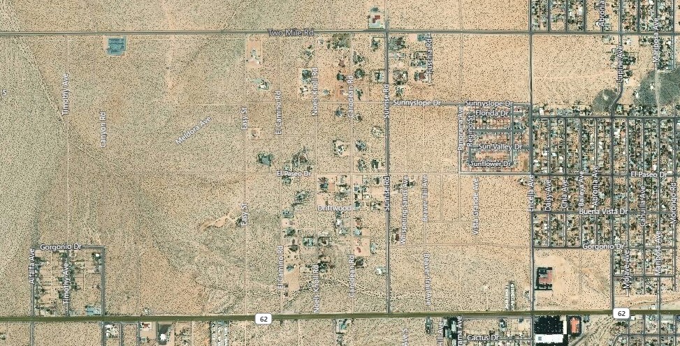 Two Mile Rd, Twentynine Palms, CA for sale Primary Photo- Image 1 of 3