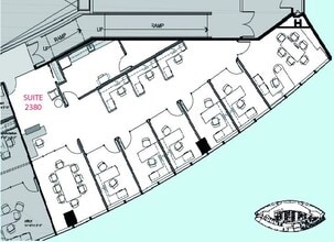 71 S Wacker Dr, Chicago, IL à louer Plan d’étage- Image 2 de 2