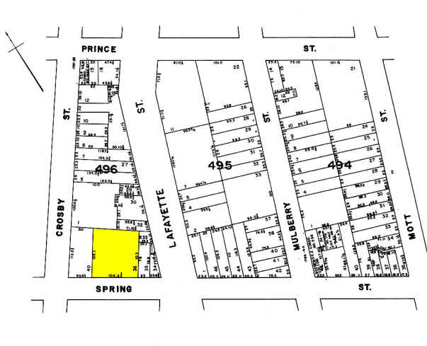 73 Spring St, New York, NY à louer - Plan cadastral - Image 2 de 6