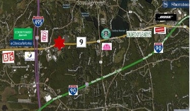 337 Turnpike Rd, Southborough, MA - AERIAL map view