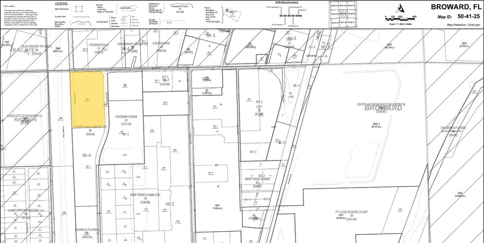 3650 Hacienda Blvd, Davie, FL for lease - Plat Map - Image 3 of 3