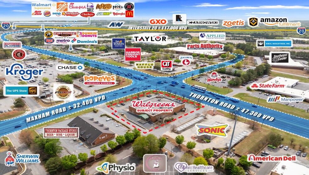 590 Thornton Rd, Lithia Springs, GA à vendre - Photo du bâtiment - Image 2 de 3