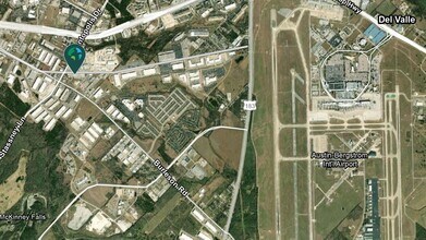 6406 Burleson Rd, Austin, TX - AERIAL map view