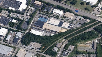 3014 Industrial Dr, Raleigh, NC - Aerial map view