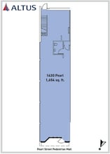 2010 14th St, Boulder, CO à louer Plan d’étage- Image 1 de 3