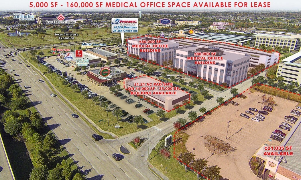 17750 Katy Fwy, Houston, TX à louer Photo du bâtiment- Image 1 de 2