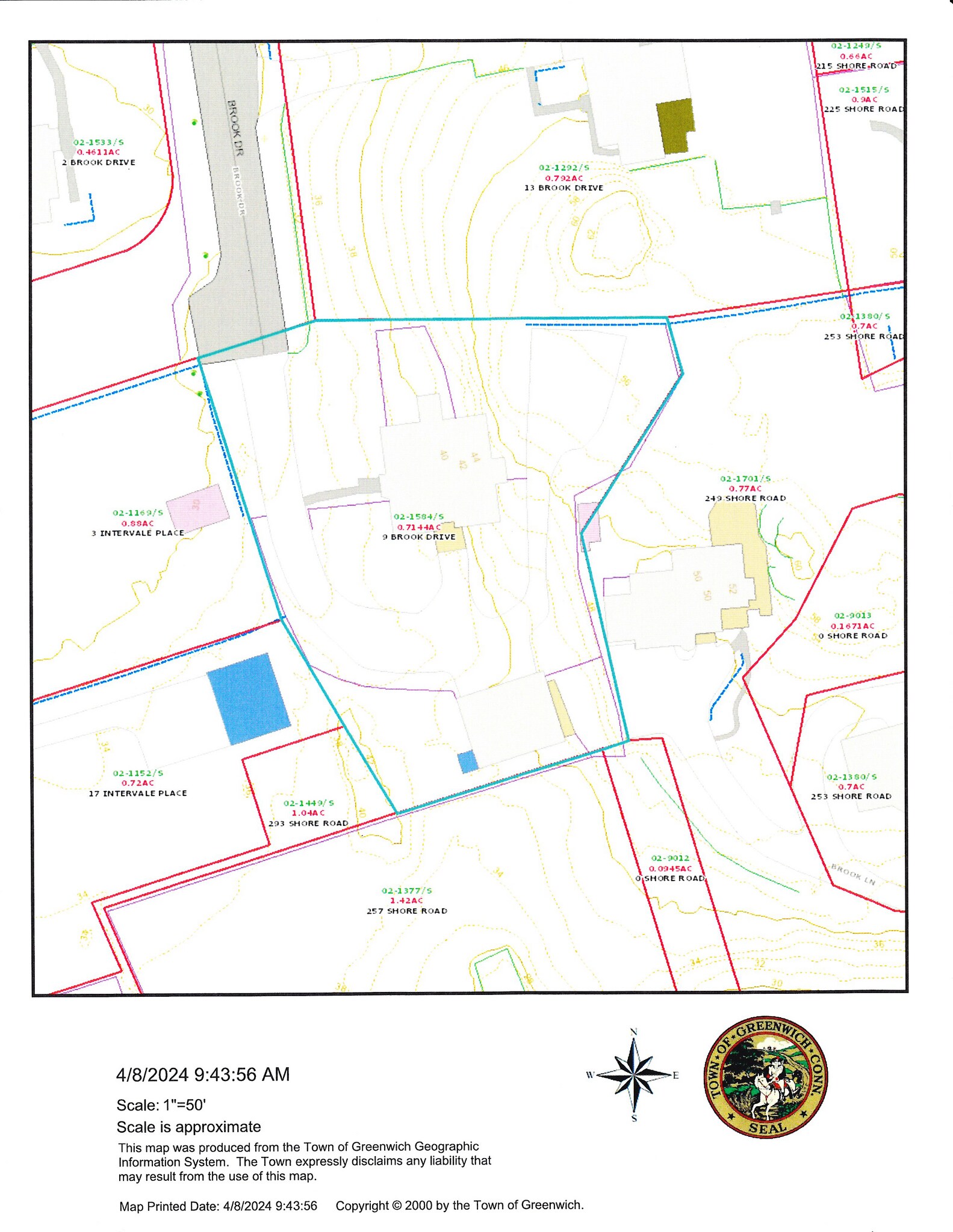 9 Brook Dr, Greenwich, CT à vendre Photo du bâtiment- Image 1 de 1