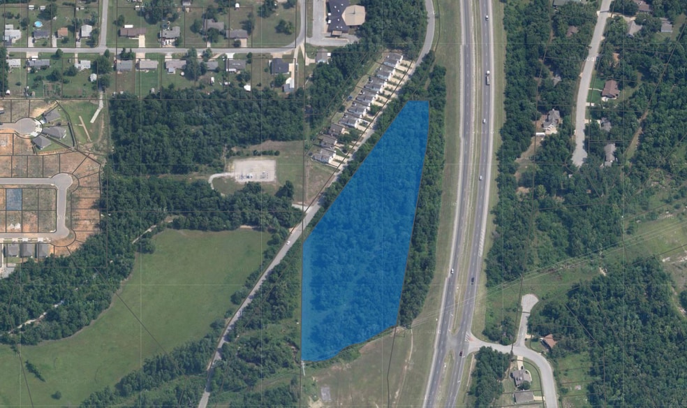 97 W 41st St, Sand Springs, OK for sale - Aerial - Image 2 of 4