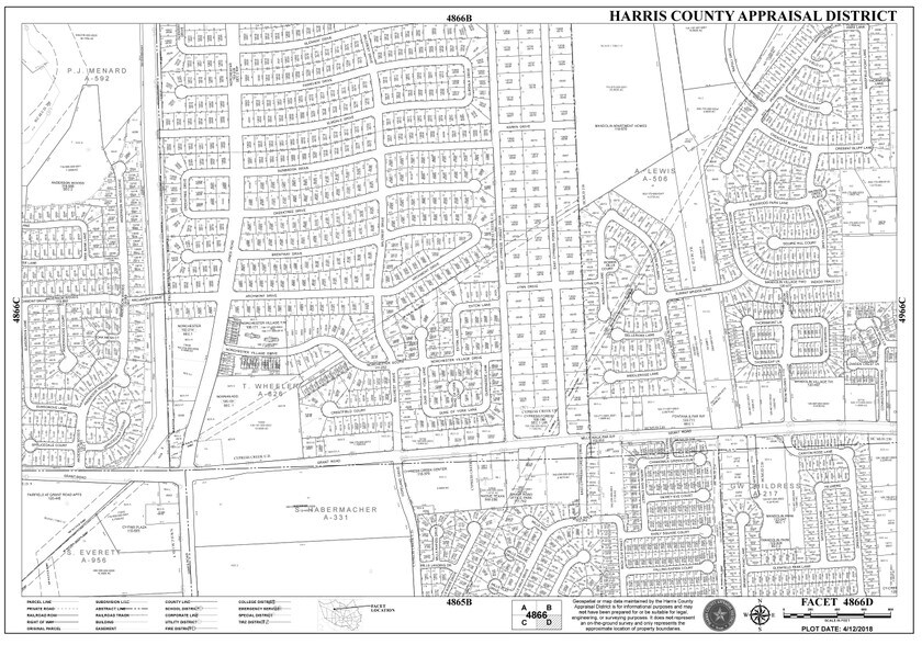 10826 Grant Rd, Houston, TX à louer - Plan cadastral - Image 2 de 2