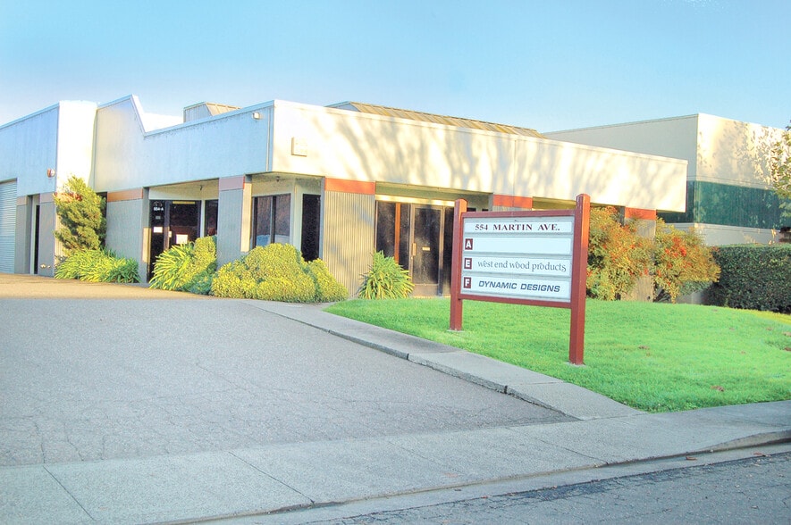 554 Martin Ave, Rohnert Park, CA for lease - Building Photo - Image 1 of 13