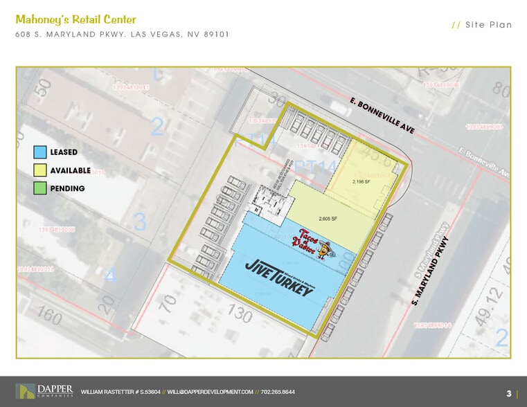 608 S Maryland Pkwy, Las Vegas, NV for lease - Building Photo - Image 2 of 8