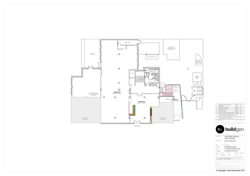 9-12 Portland Pl, London for lease - Floor Plan - Image 2 of 8