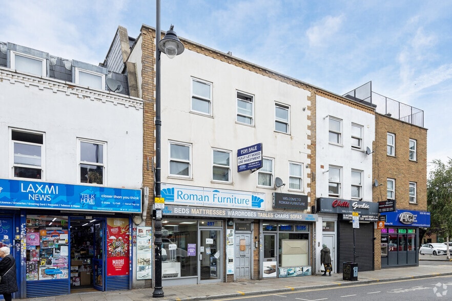 497-499 Roman Rd, London for sale - Primary Photo - Image 1 of 2