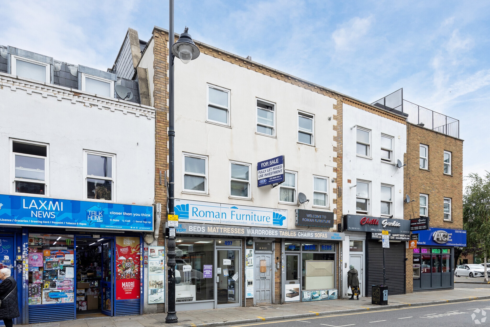 497-499 Roman Rd, Londres à vendre Photo principale- Image 1 de 3