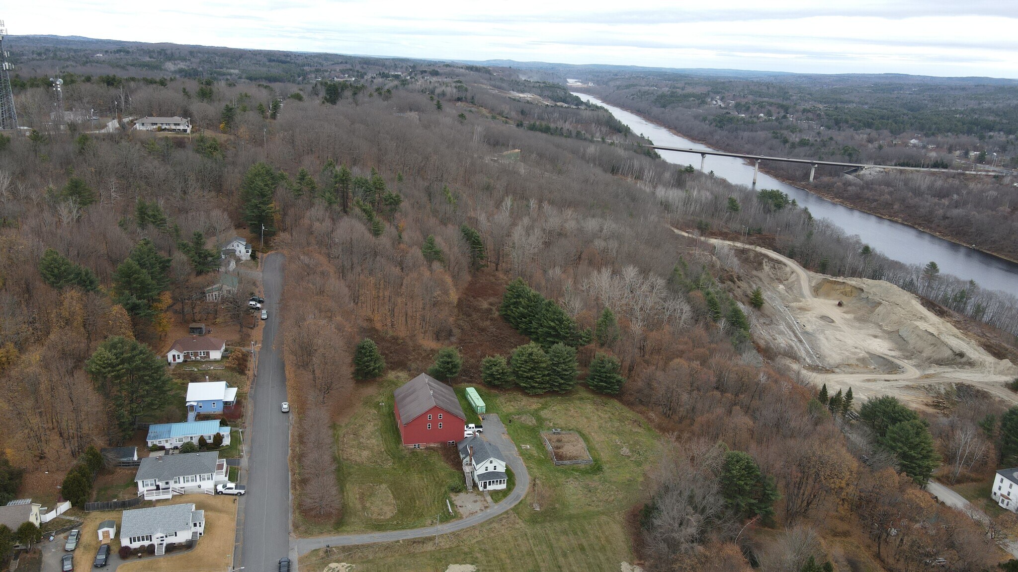 57 Oxford St, Augusta, ME for sale Aerial- Image 1 of 6