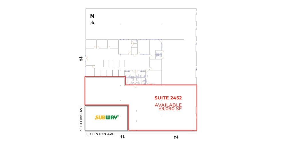 2452 N Clovis Ave, Fresno, CA for lease - Building Photo - Image 2 of 5