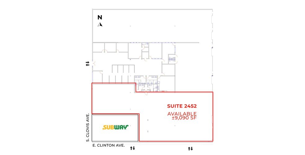 2452 N Clovis Ave, Fresno, CA à louer - Photo du bâtiment - Image 2 de 5
