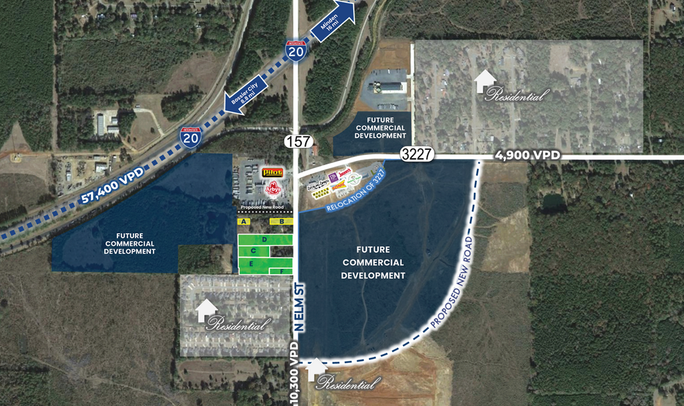 456 N Elm St, Haughton, LA à vendre - Photo du bâtiment - Image 2 de 2