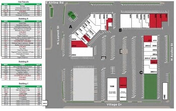 1401-1417 E Airline Rd, Victoria, TX à louer Plan de site- Image 1 de 1