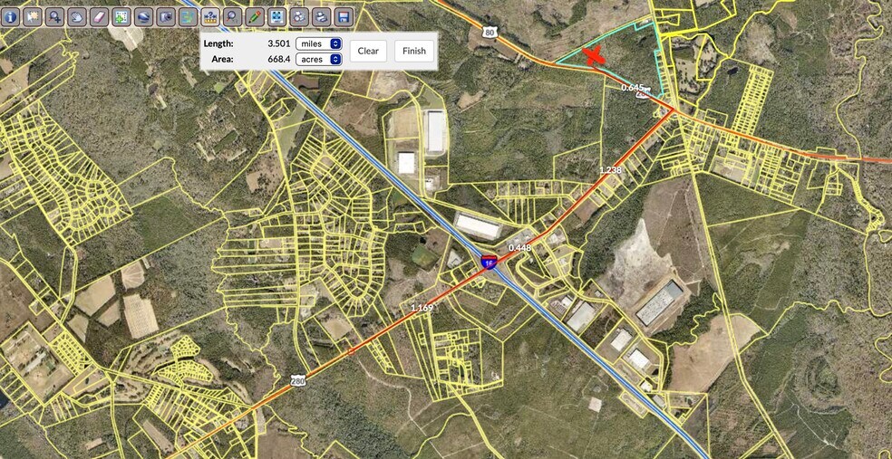 0000 US 80, Ellabell, GA à vendre - Photo du bâtiment - Image 2 de 5