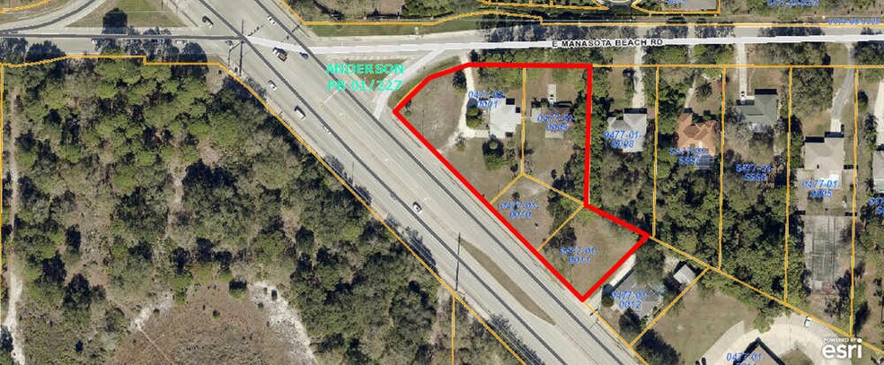 1409 E Manasota Beach Rd, Englewood, FL à vendre - Aérien - Image 2 de 3