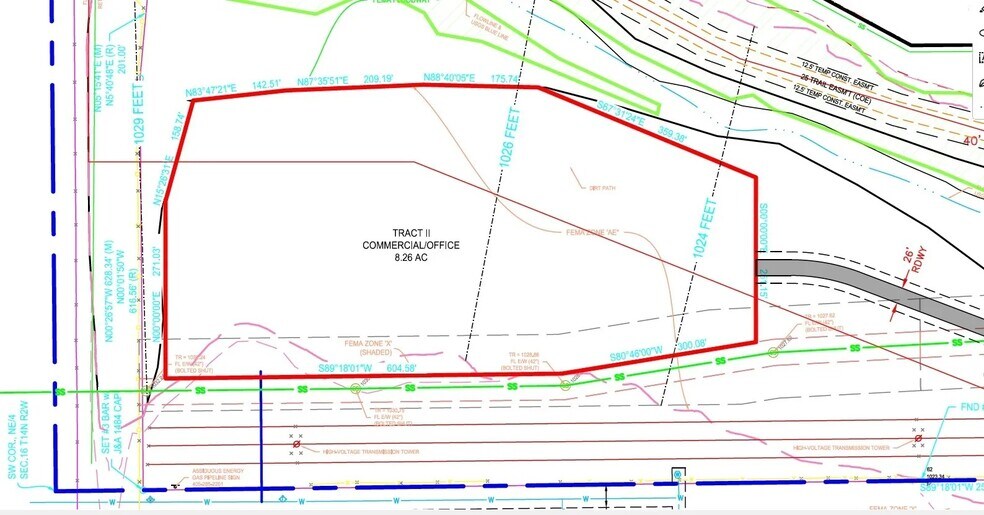 N Air Depot Blvd & Coffee Creek Rd, Edmond, OK à vendre - Plan de site - Image 2 de 2